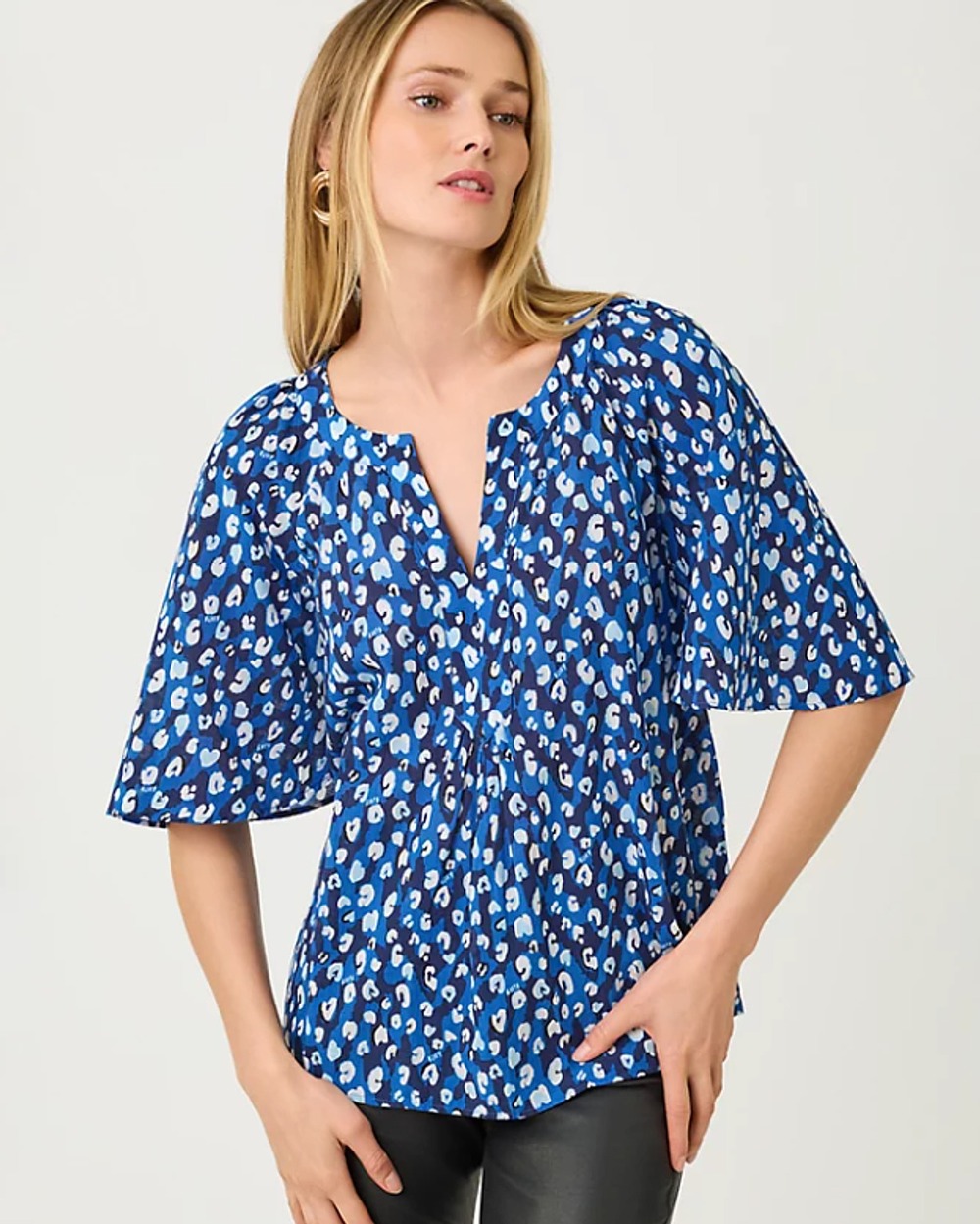 Lilly Pulitzer Wilmer Short Sleeve Top - Large